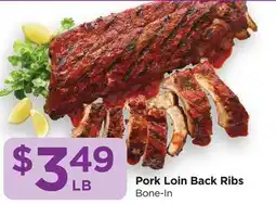 Food 4 Less Pork Loin Back Ribs offer
