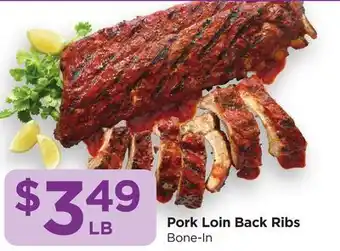 Food 4 Less Pork Loin Back Ribs offer