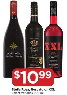 Food 4 Less Stella Rosa, Roscato or XXL offer