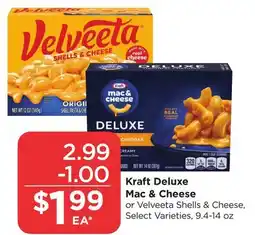 Food 4 Less Kraft Deluxe Mac & Cheese offer