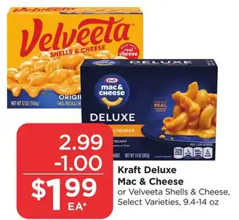 Food 4 Less Kraft Deluxe Mac & Cheese offer