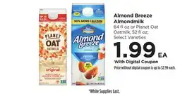 Food 4 Less Almond Breeze Almondmilk offer