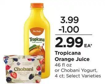 Food 4 Less Tropicana Orange Juice offer