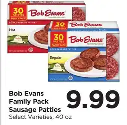 Food 4 Less Bob Evans Family Pack Sausage Patties offer