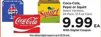 Food 4 Less Coca-Cola, Pepsi or Squirt offer