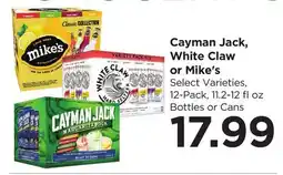 Food 4 Less Cayman Jack, White Claw or Mike's offer