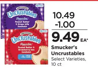 Food 4 Less Smucker's Uncrustables offer