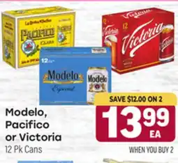 Tony’s Fresh Market Modelo, Pacifico or Victoria offer