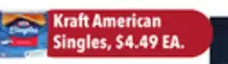 Tony’s Fresh Market Kraft American Singles offer