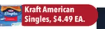 Tony’s Fresh Market Kraft American Singles offer