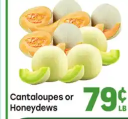 Tony’s Fresh Market Cantaloupes or Honeydews offer