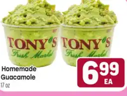 Tony’s Fresh Market Homemade Guacamole offer