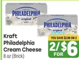 Tony’s Fresh Market Kraft Philadelphia Cream Cheese offer