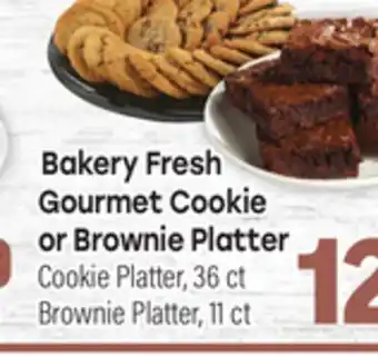 Tony’s Fresh Market Bakery Fresh Gourmet Cookie or Brownie Platter offer