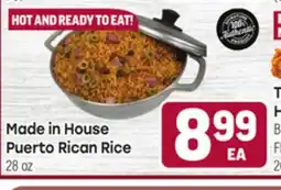 Tony’s Fresh Market Made in House Puerto Rican Rice offer