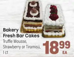 Tony’s Fresh Market Bakery Fresh Bar Cakes offer