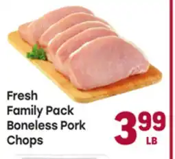 Tony’s Fresh Market Fresh Family Pack Boneless Pork Chops offer