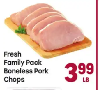Tony’s Fresh Market Fresh Family Pack Boneless Pork Chops offer