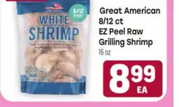 Tony’s Fresh Market Great American 8/12 ct EZ Peel Raw Grilling Shrimp offer