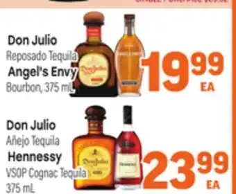 Tony’s Fresh Market Don Julio Reposado Tequila Angel's Envy Bourbon offer