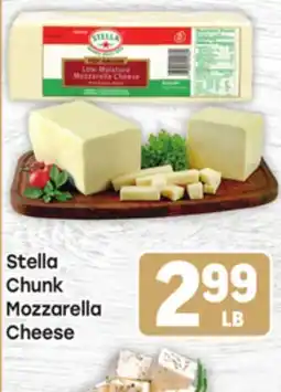 Tony’s Fresh Market Stella Chunk Mozzarella Cheeese offer