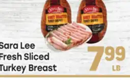 Tony’s Fresh Market Sara Lee Fresh Sliced Turkey Breast offer