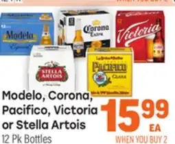 Tony’s Fresh Market Modelo, Corona, Pacifico, Victoria or Stella Artois offer