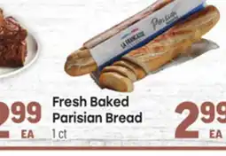Tony’s Fresh Market Fresh Baked Parisian Bread offer