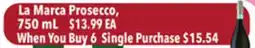 Tony’s Fresh Market La Marca Prosecco offer