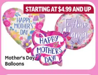 Tony’s Fresh Market Mother's Day Balloons offer
