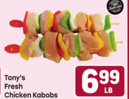 Tony’s Fresh Market Tony's Fresh Chicken Kabobs offer