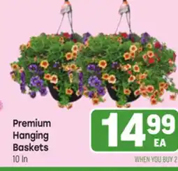 Tony’s Fresh Market Premium Hanging Baskets offer