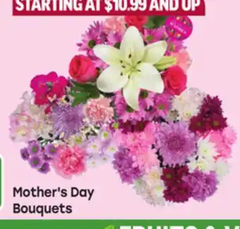 Tony’s Fresh Market Mother's Day Bouquets offer