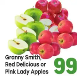 Tony’s Fresh Market Granny Smith, Red Delicious or Pink Lady Apples offer