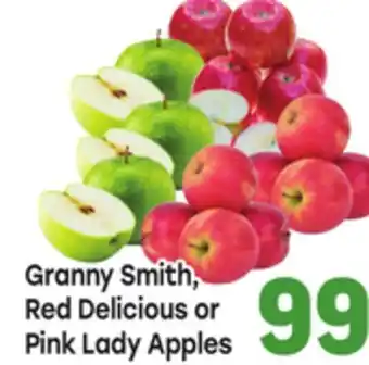 Tony’s Fresh Market Granny Smith, Red Delicious or Pink Lady Apples offer