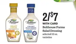 Mariano's Bolthouse Farms Salad Dressing offer