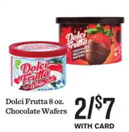 Mariano's Dolci Frutta 8 oz. Chocolate Wafers offer