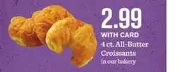 Mariano's 4 ct. All-Butter Croissants offer