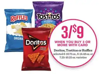 Mariano's Doritos, Tostitos or Ruffles offer