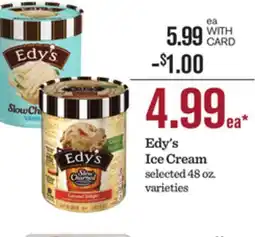 Mariano's Edy's Ice Cream offer