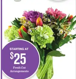 Mariano's Fresh Cut Arrangements offer