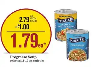 Mariano's Progresso Soup offer