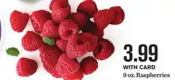 Mariano's 9 oz. Raspberries offer