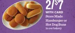 Mariano's Store Made Hamburger or Hot Dog Buns offer