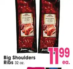 Jewel-Osco Big Shoulders Ribs offer