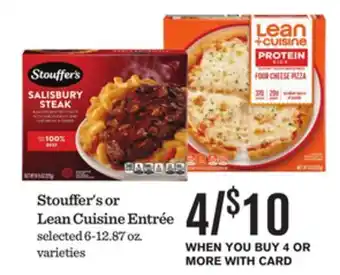 Mariano's Stouffer's or Lean Cuisine Entrée offer