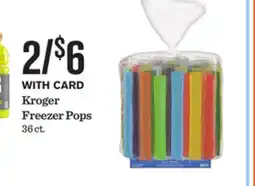 Mariano's Kroger Freezer Pops offer