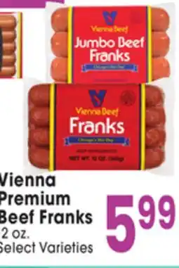 Jewel-Osco Vienna Premium Beef Franks offer