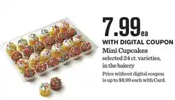 Mariano's Mini Cupcakes offer