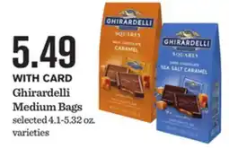 Mariano's Ghirardelli Medium Bags offer